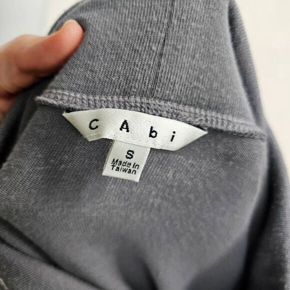 Cabi Cowl Neck Midi Dress Gray Small - Picture 3 of 4